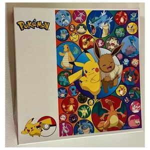 Pokémon 500 Piece Puzzle Pikachu Eevee Buffalo Games Complete